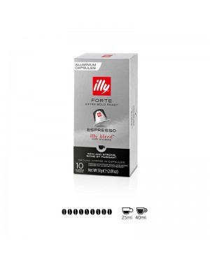 Illy Неспресо Съвместими Forte – 10бр. 