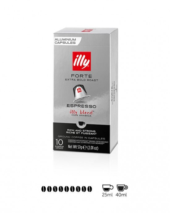 Illy Неспресо Съвместими Forte – 10бр. 
