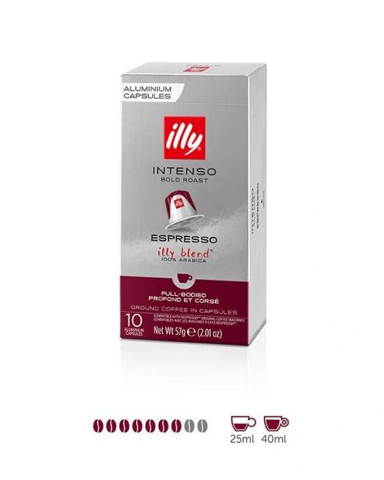 Illy Неспресо Съвместими Intenso – 10бр.  
