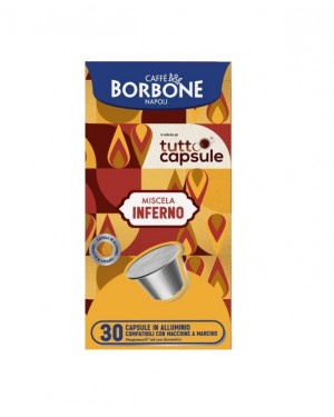 BORBONE Tutto Capsule Inferno - 30 алуминиеви капсули