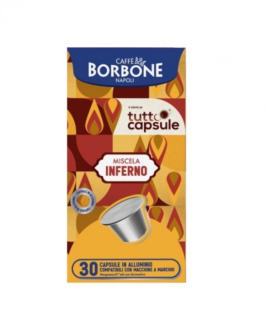 BORBONE Tutto Capsule Inferno - 30 алуминиеви капсули
