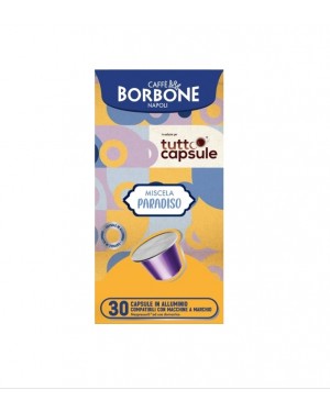 BORBONE Tutto Capsule PARADISO – 30 алуминиеви капсули