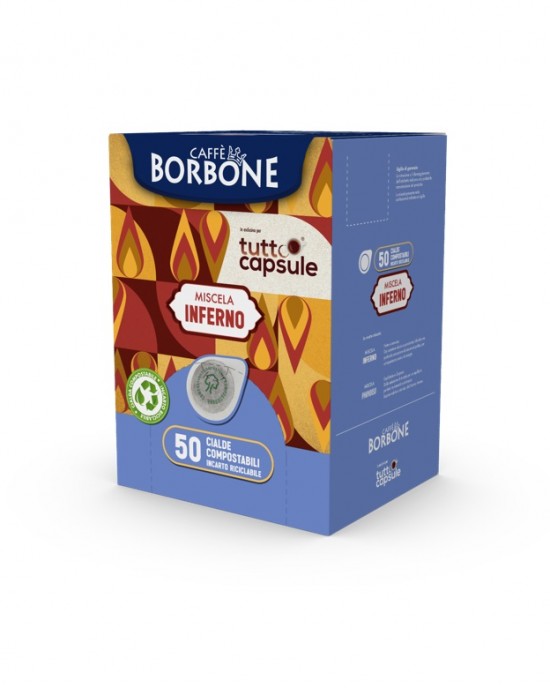 Caffe Borbone Inferno – 50 хартиени дози