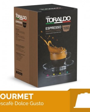 Toraldo Gourmet 100 бр. съвместими с Dolce Gusto