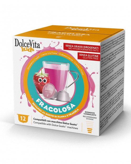 Dolce Vita  FRAGOLOSA - съвместими с Dolce Gusto -12 бр. 