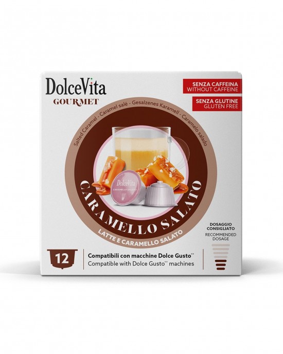 Dolce Vita Salted Caramel - съвместими с Dolce Gusto -12 бр. 