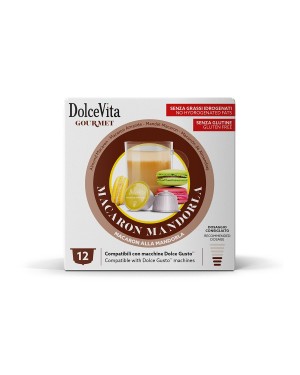 Dolce Vita Macaron Mandorla - съвместими с Dolce Gusto  - 12 бр