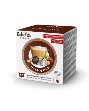 Dolce Vita Gourmet Nocciolone - съвместими с Dolce Gusto  - 12 бр