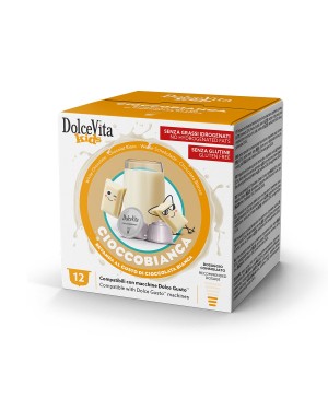 Dolce Vita Cioccobianca - съвместими с Dolce Gusto -12 бр. 