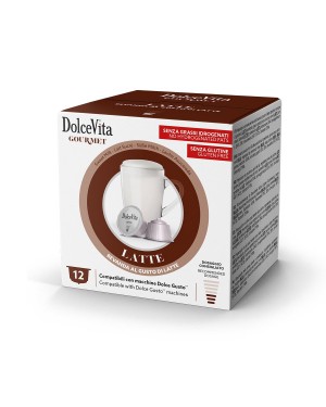 Dolce Vita Мляко - съвместими с Dolce Gusto  - 12 бр