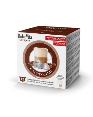 Dolce Vita CAPPUCCINO - съвместими с Dolce Gusto -12 бр. 