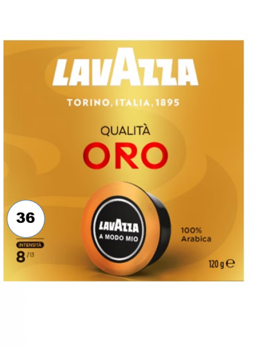 36 бр. Lavazza Qualità Oro A Modo Mio 