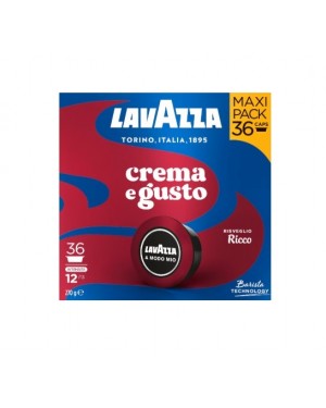 36 бр. Lavazza Crema e Gusto Ricco A Modo Mio 