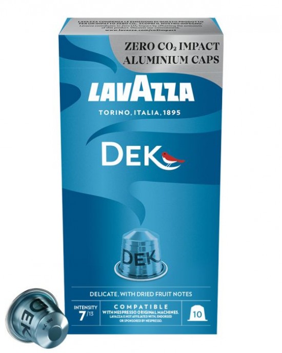 Lavazza Dek - 100 Неспресо съвместими капсули