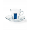 LAVAZZA СТЪКЛЕНА ЕСПРЕСО ЧАША С ЧИНИЙКА 1бр.
