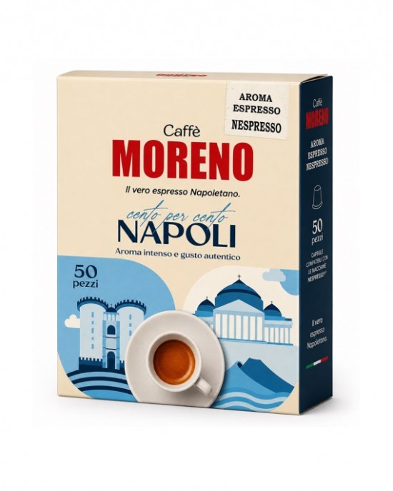 MORENO Napoli Nespresso съвместими – 50бр.