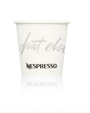 Бели хартиени чаши On-The-Go 110 мл 