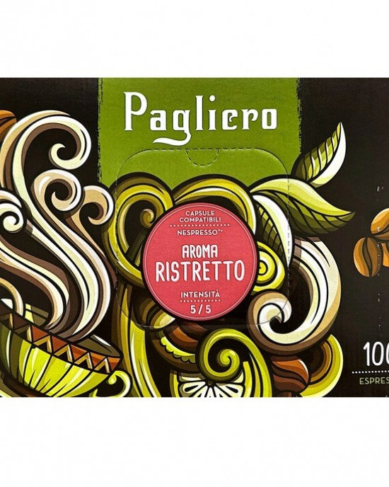 Pagliero Aroma Ristretto – Nespresso съвместими - 100бр