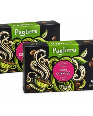 Pagliero Aroma Corposo Caffitaly съвместими - 96 капсули