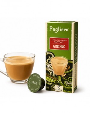 Pagliero Ginseng Caffitaly съвместими капсули - 10 капсули