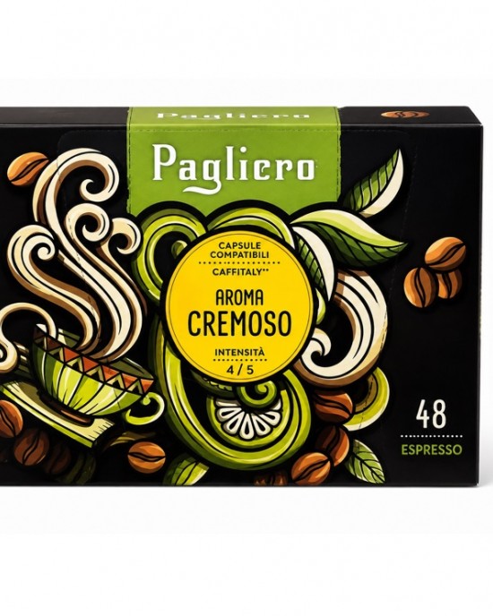 Pagliero Aroma Cremoso Caffitaly съвместими - 48 капсули