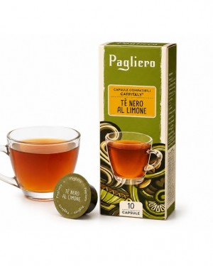 Pagliero Tè Nero al Limone Caffitaly съвместими капсули - 10 капсули