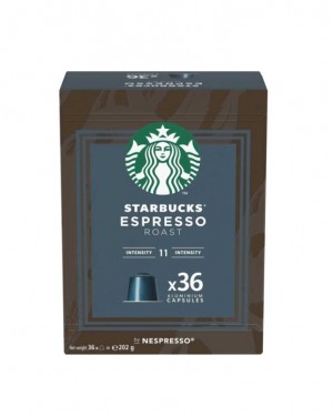 STARBUCKS ESPRESSO ROAST NESPRESSO СЪВМЕСТИМИ КАПСУЛИ - 36 бр