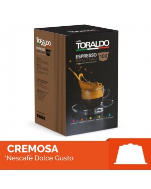 Toraldo Cremosa 100 бр. съвместими с Dolce Gusto