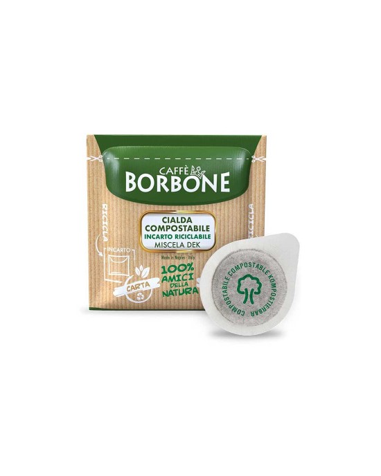 Caffe Borbone – DEK без кофеин 100 хартиени дози
