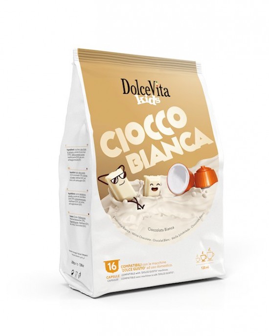 Dolce Vita CIOCCOBIANCA - съвместими с Dolce Gusto  - 16 бр