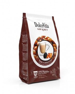 DOLCE VITA NOCCIOLINO - Nespresso съвместими – 10 капсули