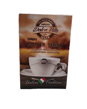 Dolce Vita Кафява Захар 150 x 4 gm