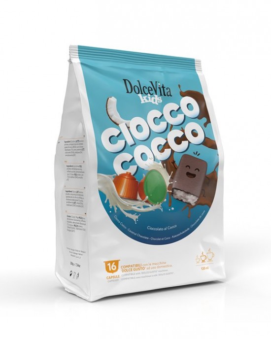 Dolce Vita CIOCCOCOCCO - съвместими с Dolce Gusto  - 16 бр