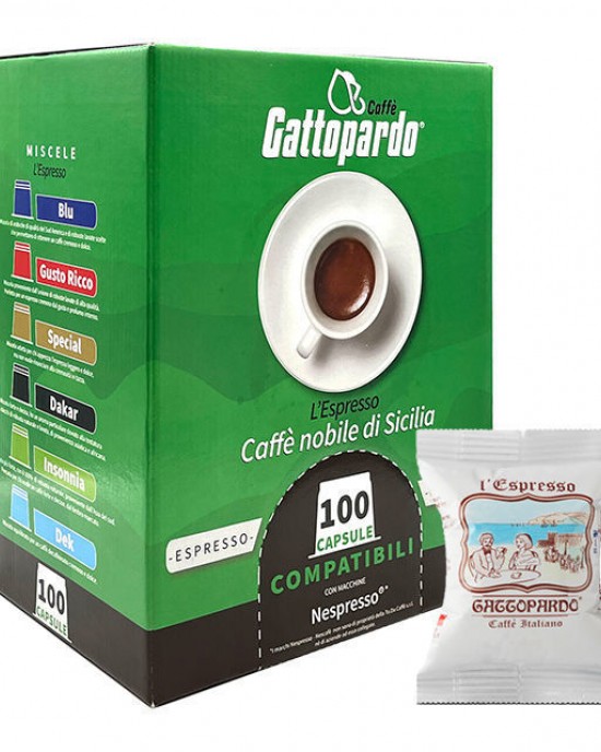 GATTOPARDO BLU – Nespresso съвместими – 100бр.