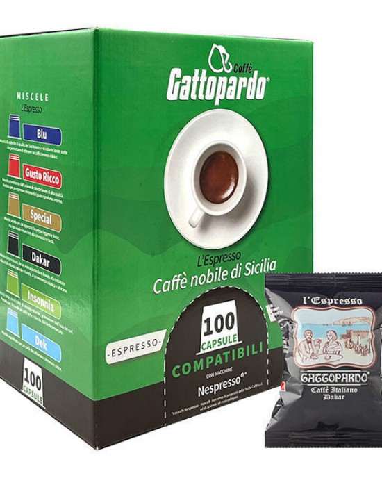 GATTOPARDO DAKAR – Nespresso съвместими – 100бр.