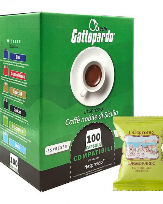 GATTOPARDO INSONNIA – Nespresso съвместими – 100бр.