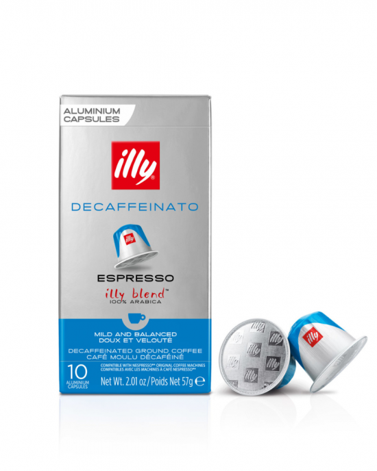 Illy Неспресо Съвместими Decaffeinato – 100бр.  
