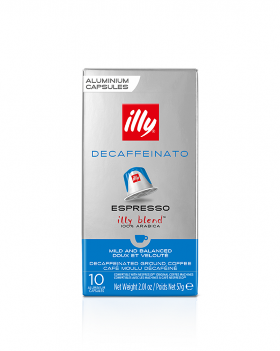 Illy Неспресо Съвместими Decaffeinato – 10бр.  