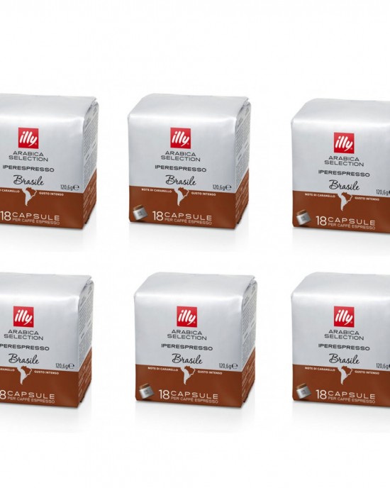 illy iperEspresso Arabica Selection Бразилия – 108 капсули