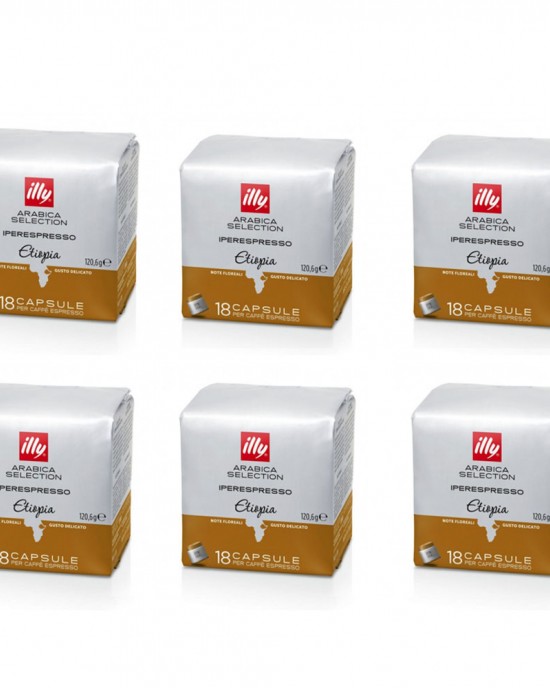 illy iperEspresso Arabica Selection Етиопия – 108 капсули
