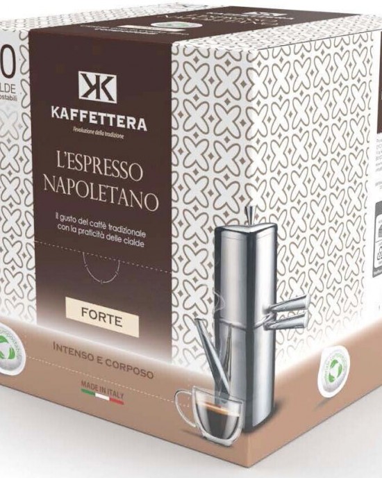 Kaffettera Gusto Forte 75+10 хартиени дози