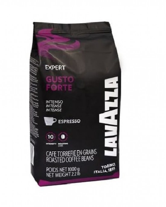 Lavazza Gusto Forte - кафе на зърна, 1 кг.