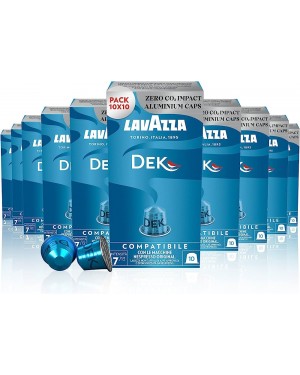 Lavazza Dek - 100 Неспресо съвместими капсули