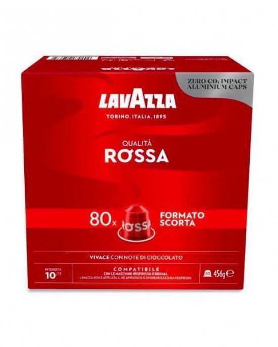 Lavazza Qualità Rossa – 80 капсули АЛУМИНИЙ