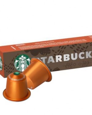 STARBUCKS BREAKFAST BLEND NESPRESSO СЪВМЕСТИМИ КАПСУЛИ - 10бр