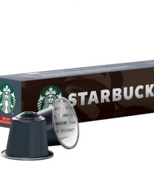 STARBUCKS DECAF DARK ESPRESSO ROAST NESPRESSO СЪВМЕСТИМИ - 10 БРОЯ