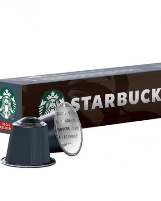 STARBUCKS DECAF DARK ESPRESSO ROAST NESPRESSO СЪВМЕСТИМИ - 10 БРОЯ