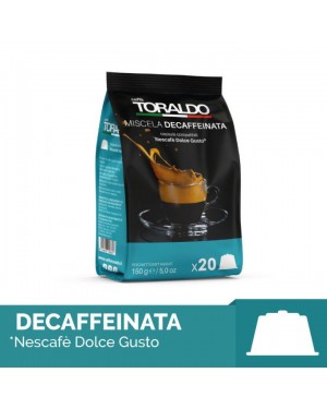 Toraldo Decaffeinato 20 бр. съвместими с Dolce Gusto
