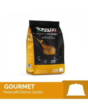 Toraldo Gourmet 20 бр. съвместими с Dolce Gusto